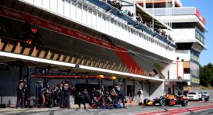 red bull f1 test barcellona