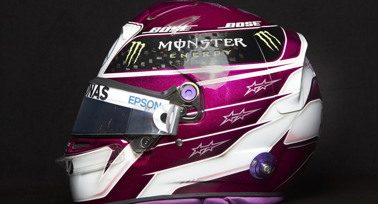 Casco Lewis Hamilton Mercedes