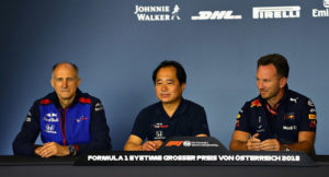 Franz Tost Toyoharu Tanabe Christian Horner
