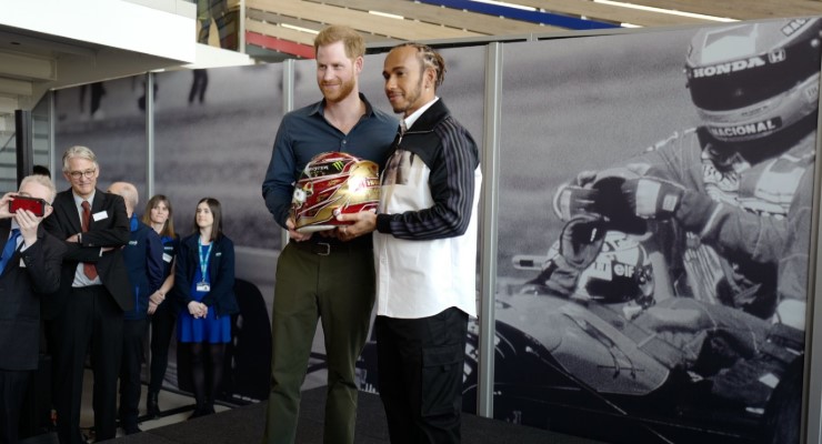 Hamilton Principe Harry The Silverstone Experience