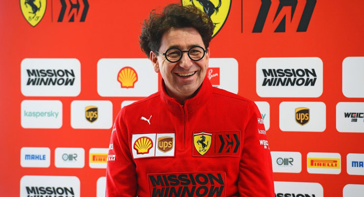 Mattia Binotto Team Principal Ferrari