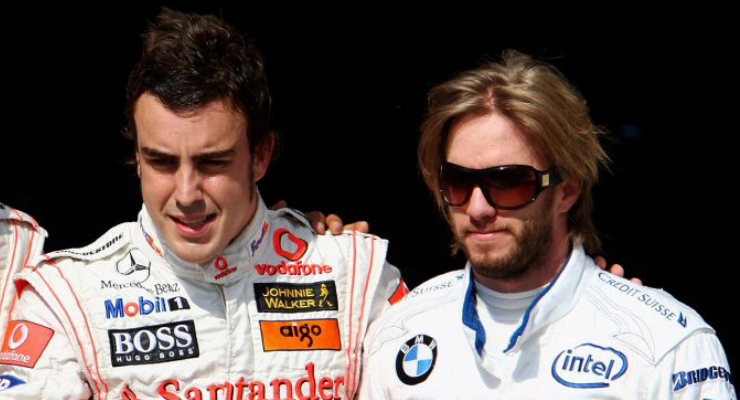 alonso - heidfeld formula 1