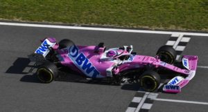 Racing Point test Barcellona 2020