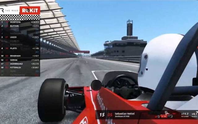 vettel gare virtuali
