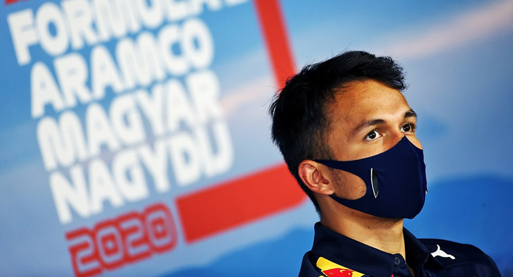 Alexander Albon conferenza stampa GP Ungheria