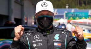 Bottas Pole griglia di partenza GP Austria