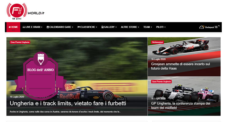 vota f1world come blog dell anno