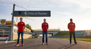 I piloti dell'Academy al volante della Ferrari SF71H