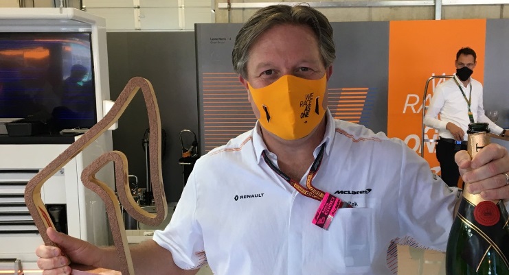 Brown McLaren sponsor asiatici