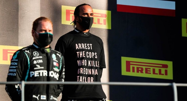 La FIA vieta le magliette di protesta sul podio