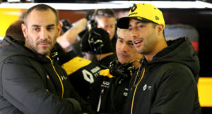 Abiteboul Ricciardo Renault