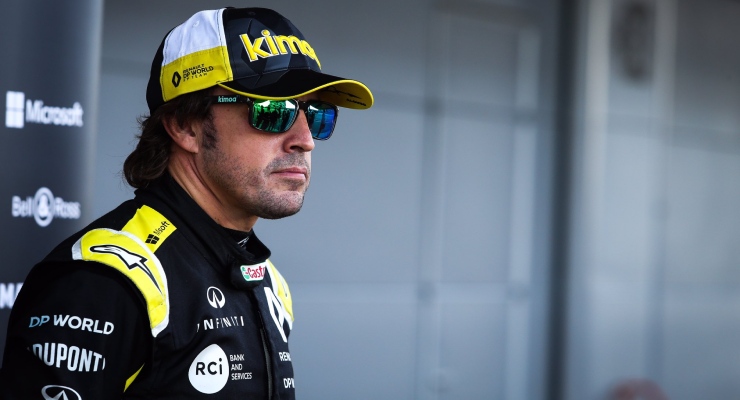 Alonso: effettuato oggi il test sulla Renault RS20
