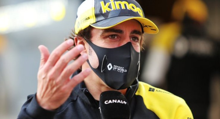 Alonso farà due giorni di test con la Renault RS18 in Bahrain