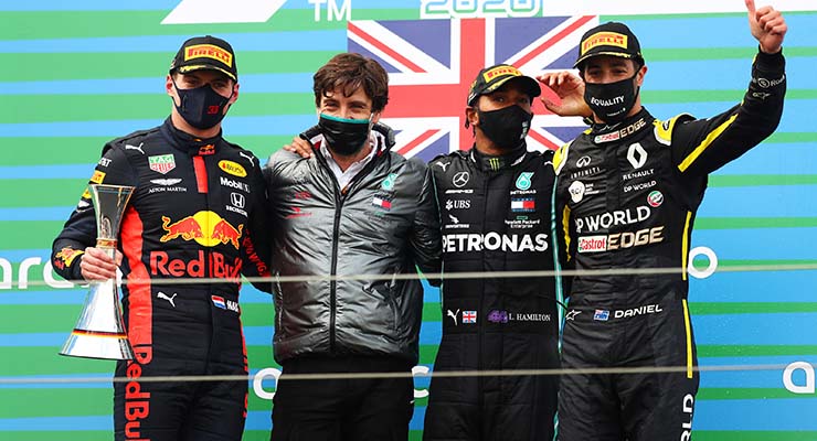 Formula 1 2020...quante nuove facce sul podio!