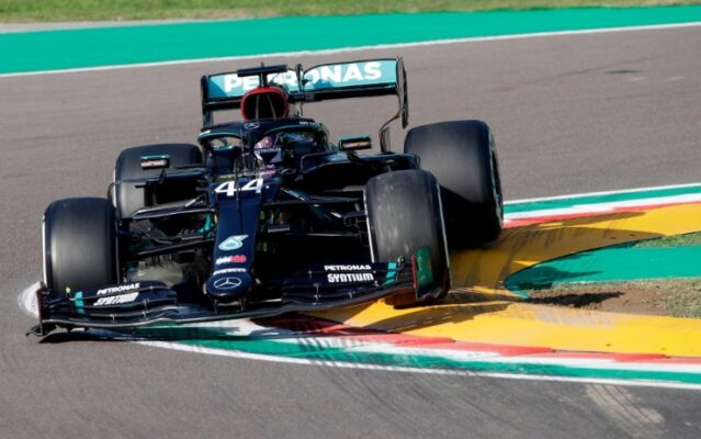 Hamilton Imola prove libere