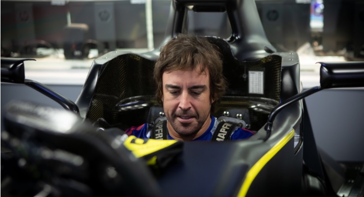 Continua la preparazione di Alonso con Renault per il 2021