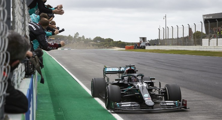 Sainz Hamilton Mercedes 2020