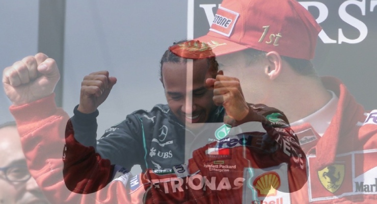 Schumacher Hamilton paragoni