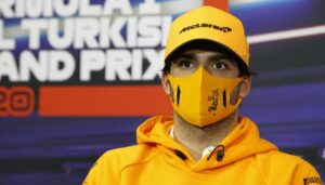 Sainz mancanza di grip