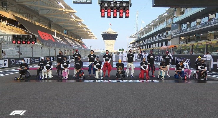 L'ordine d'arrivo di Abu Dhabi