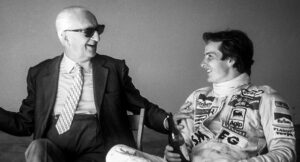 ENZO FERRARI e Gilles-Villeneuve 1980 di Roberto Piccinini
