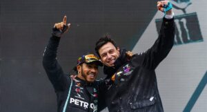 Lewis Hamilton Toto Wolff Mercedes