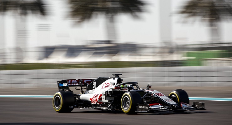 Steiner 2021 Mick Schumacher test Abu Dhabi Haas