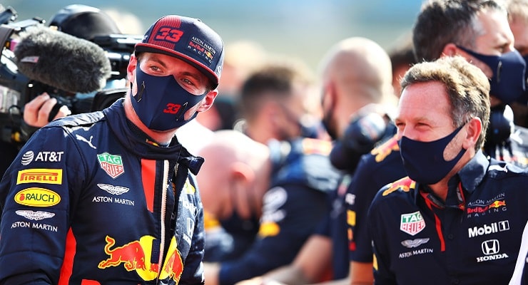 Red Bull Horner Verstappen superiore a Hamilton
