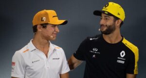 Ricciardo commedie Norris
