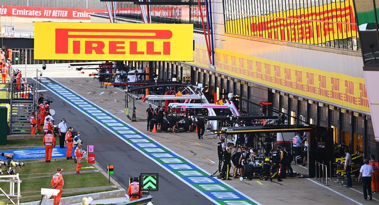 Box Silverstone F1