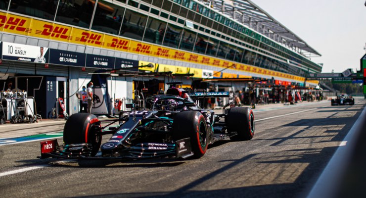 Hamilton GP Italia steward 2021