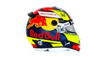 Il nuovo casco di Sergio Perez per il 2021