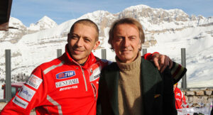 valentino rossi e luca di montezemolo