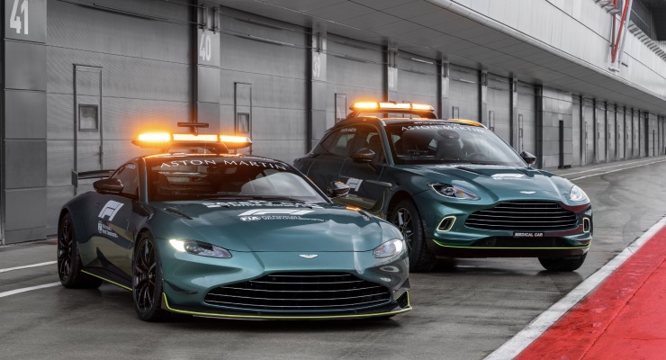 Non solo Mercedes, Aston Martin diventa la nuova safety car