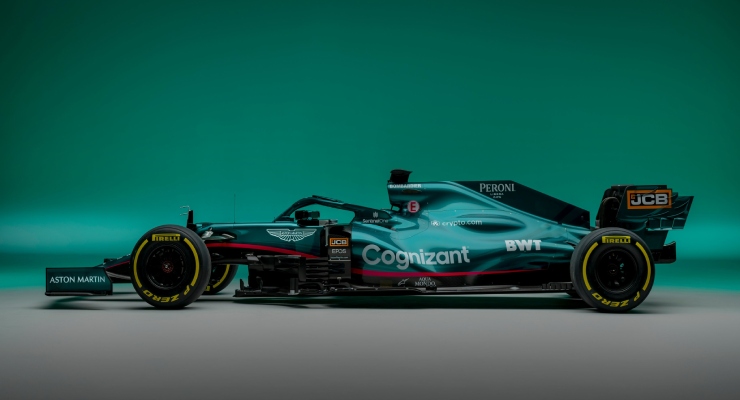 Aston Martin presenta la sua nuova monoposto AMR21