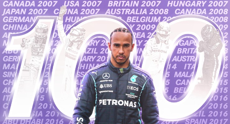 Hamilton per il GP di Spagna ottiene la 100esima pole della carriera