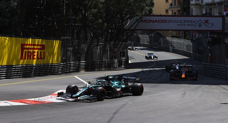 Aston Martin Vettel Monaco 2021