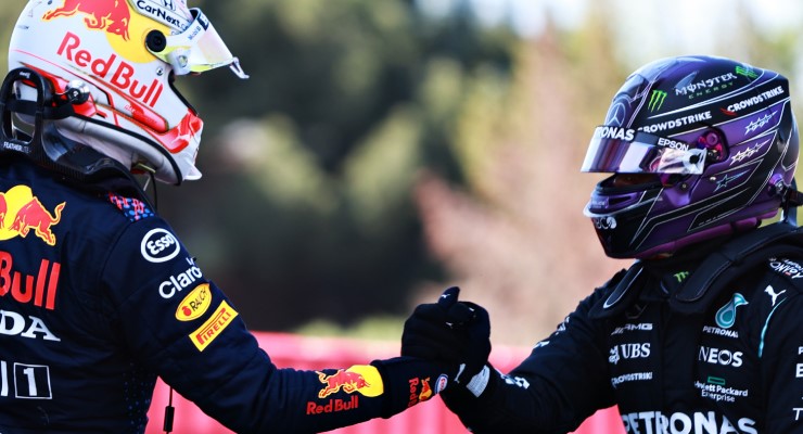 Verstappen Hamilton: in pista nemici, ma fuori si rispettano gp francia