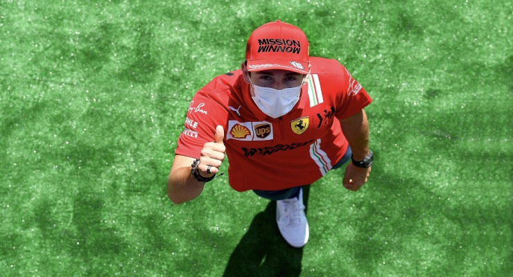 Leclerc: "Con Carlos mi trovo bene. Lavoriamo per il 2022"