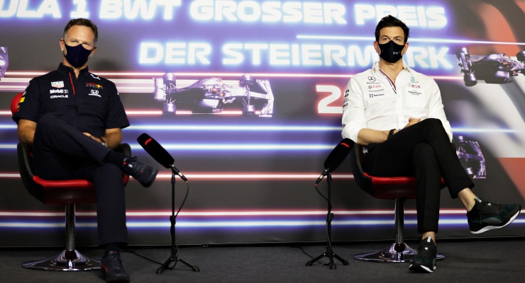 Christian Horner Toto Wolff GP Stiria