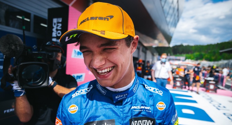 GP Austria Norris: "Questa posizione è bellissima"