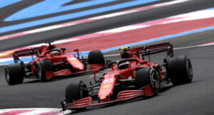 Ferrari usura gomme
