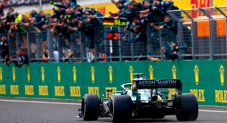 Vettel un po' deluso