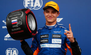 GP Russia Norris pole