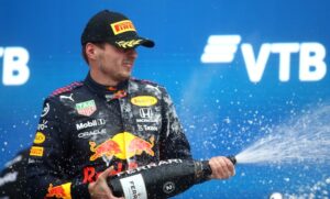 GP Russia, Verstappen: "Per fortuna la pioggia"