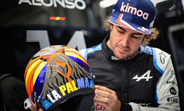 Nuova livrea a scopo benefico per il casco di Alonso ad Austin?