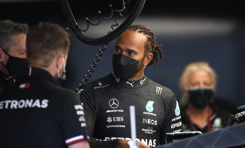 Hamilton simulatore 2022