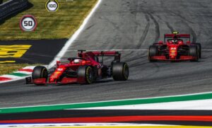 Sainz status Leclerc
