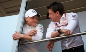 Valtteri Bottas e Toto Wolff