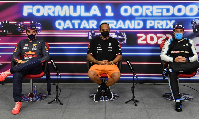 Alonso Verstappen Hamilton